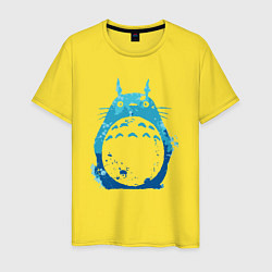 Мужская футболка Blue Totoro