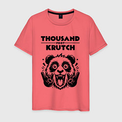 Мужская футболка Thousand Foot Krutch - rock panda