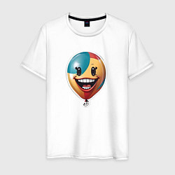 Мужская футболка Забавный воздушный шарик