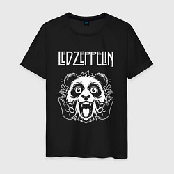 Мужская футболка Led Zeppelin rock panda