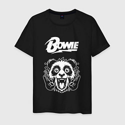 Мужская футболка David Bowie rock panda