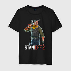 Мужская футболка Standoff 2 - character with a blindfold