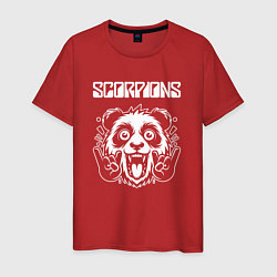 Мужская футболка Scorpions rock panda