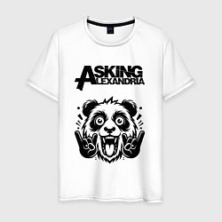 Мужская футболка Asking Alexandria - rock panda