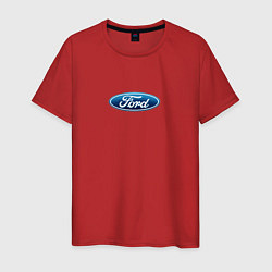 Мужская футболка FORD авто спорт лого