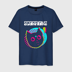 Мужская футболка Scorpions rock star cat
