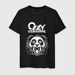 Мужская футболка Ozzy Osbourne rock panda