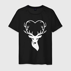Мужская футболка Люблю оленей
