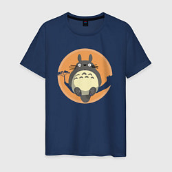 Мужская футболка Totoro on the tree