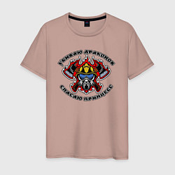 Мужская футболка Пожарный с топорами