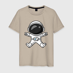 Мужская футболка Spaceman rock