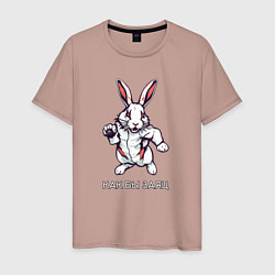 Мужская футболка Как бы заяц