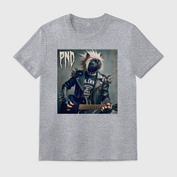 Мужская футболка Cool cat - punks not dead