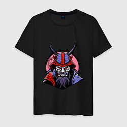 Мужская футболка Samurai evil face