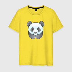 Мужская футболка Маленькая забавная панда