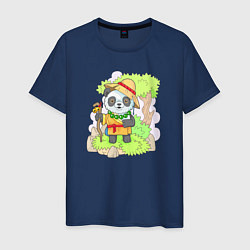 Мужская футболка Панда монах