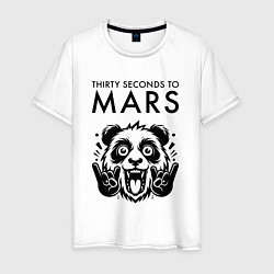 Мужская футболка Thirty Seconds to Mars - rock panda