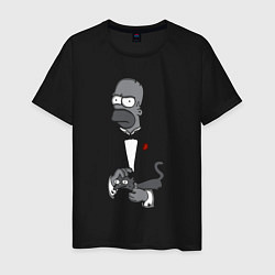 Мужская футболка Homer godfather