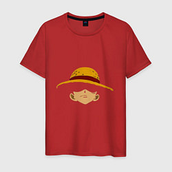 Мужская футболка Луффи Монки соломенная шляпа