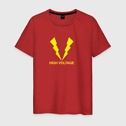 Мужская футболка Hihg Voltage!
