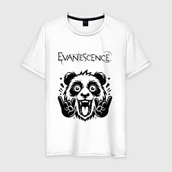 Мужская футболка Evanescence - rock panda