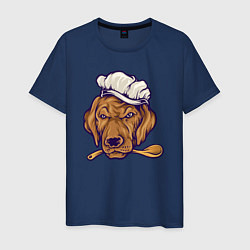 Мужская футболка Chef dog