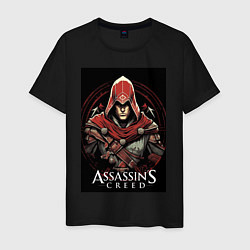 Мужская футболка Assassins creed профиль игрока