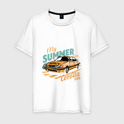 Мужская футболка My Summer Car Toyota Corolla