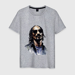 Мужская футболка Snoop dog