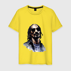Мужская футболка Snoop dog