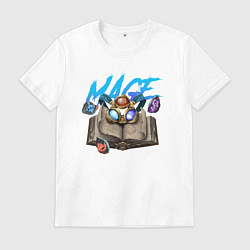 Футболка хлопковая мужская Mage - Last Epoch, цвет: белый