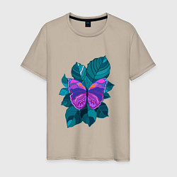 Мужская футболка Арт-бабочка