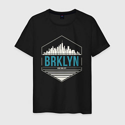 Мужская футболка Brooklyn city