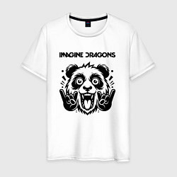 Мужская футболка Imagine Dragons - rock panda