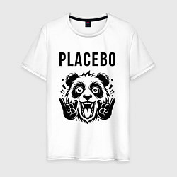 Мужская футболка Placebo - rock panda