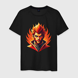 Мужская футболка Мужчина огонь