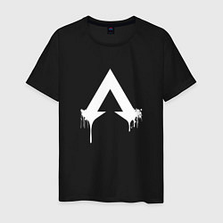 Мужская футболка Логотип Apex с подтеками