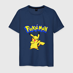 Мужская футболка Pikachu 8-bit pixels