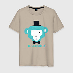 Мужская футболка Cool monkey