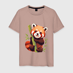 Мужская футболка The Red Panda