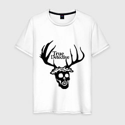 Мужская футболка True Detective: Deer Skull
