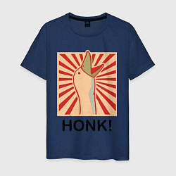 Мужская футболка Гусь honk