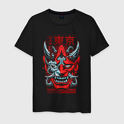 Мужская футболка Cyberpunk 2077 samurai colored
