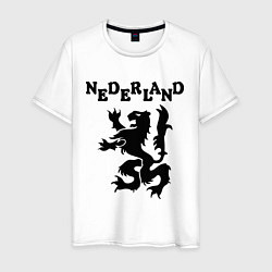 Мужская футболка Nederland Lion