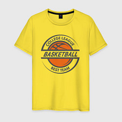 Мужская футболка Basketball best team