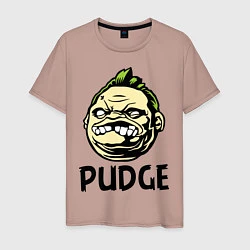 Мужская футболка Pudge Face