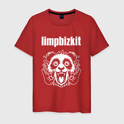 Мужская футболка Limp Bizkit rock panda