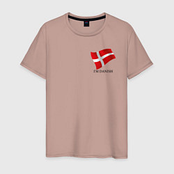 Мужская футболка Im Danish - motto