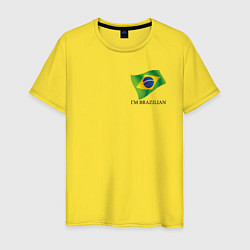 Мужская футболка Im Brazilian - motto