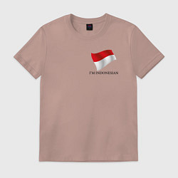 Мужская футболка Im Indonesian - motto
